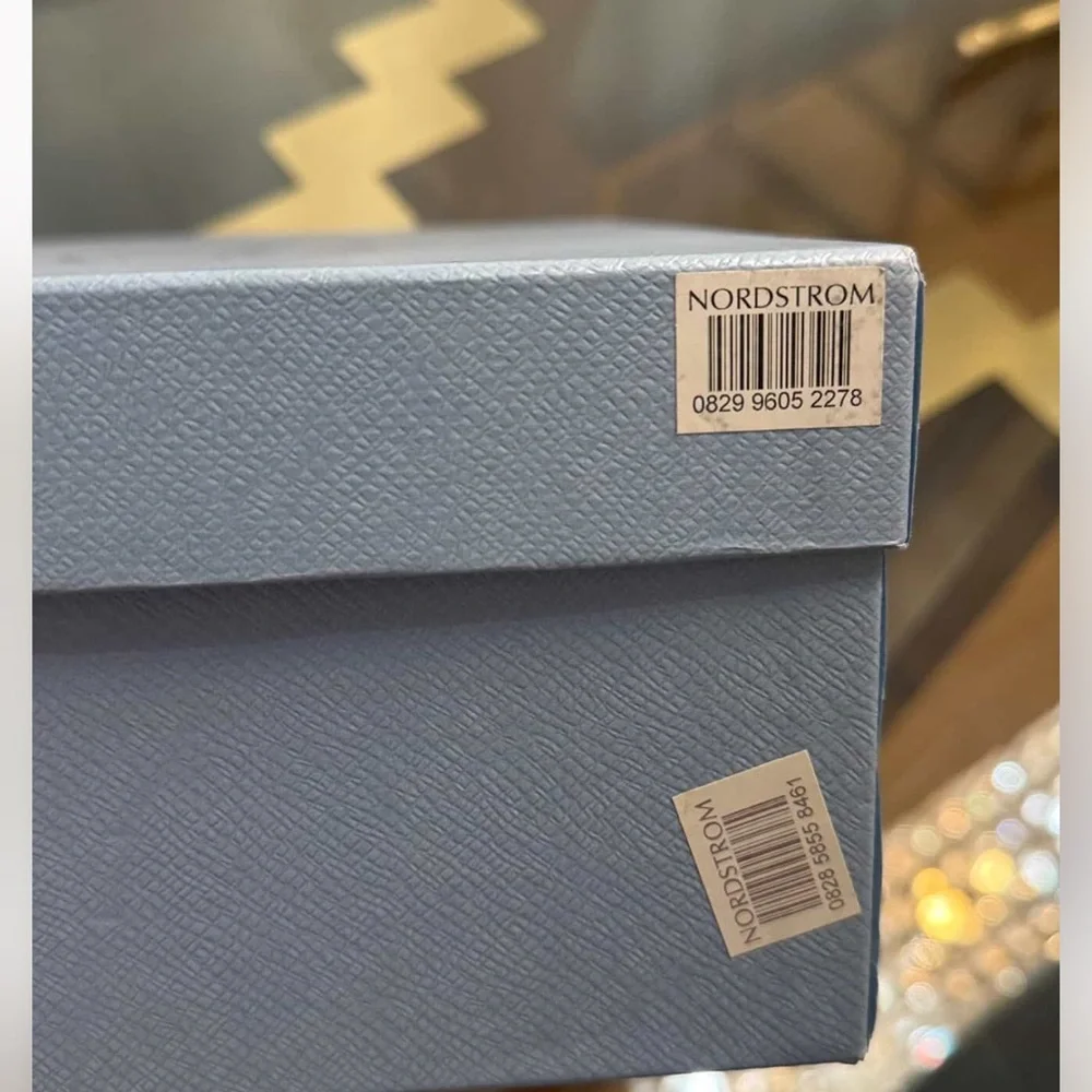 Prada Cream Leather Slide Mules with Logo - Picture 6 of 8